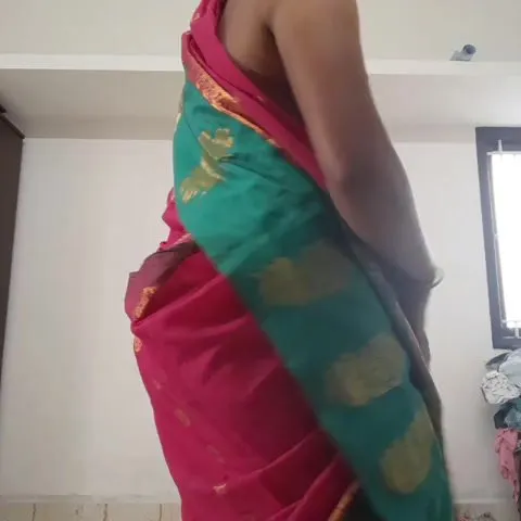 Swetha Desi Tamil Wife Saree Strip Show